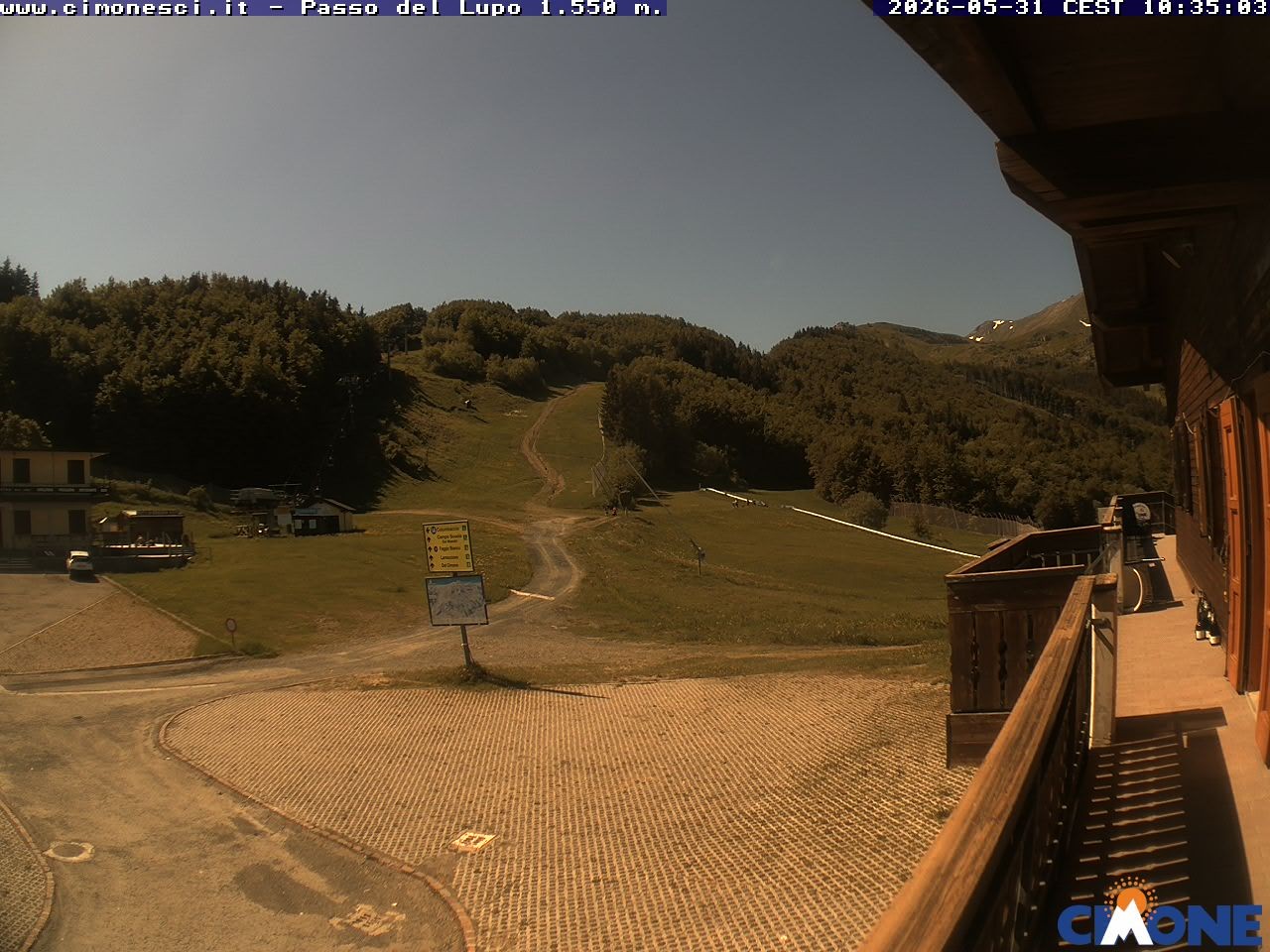 Archiv Foto Webcam Monte Cimone: Passo del Lupo