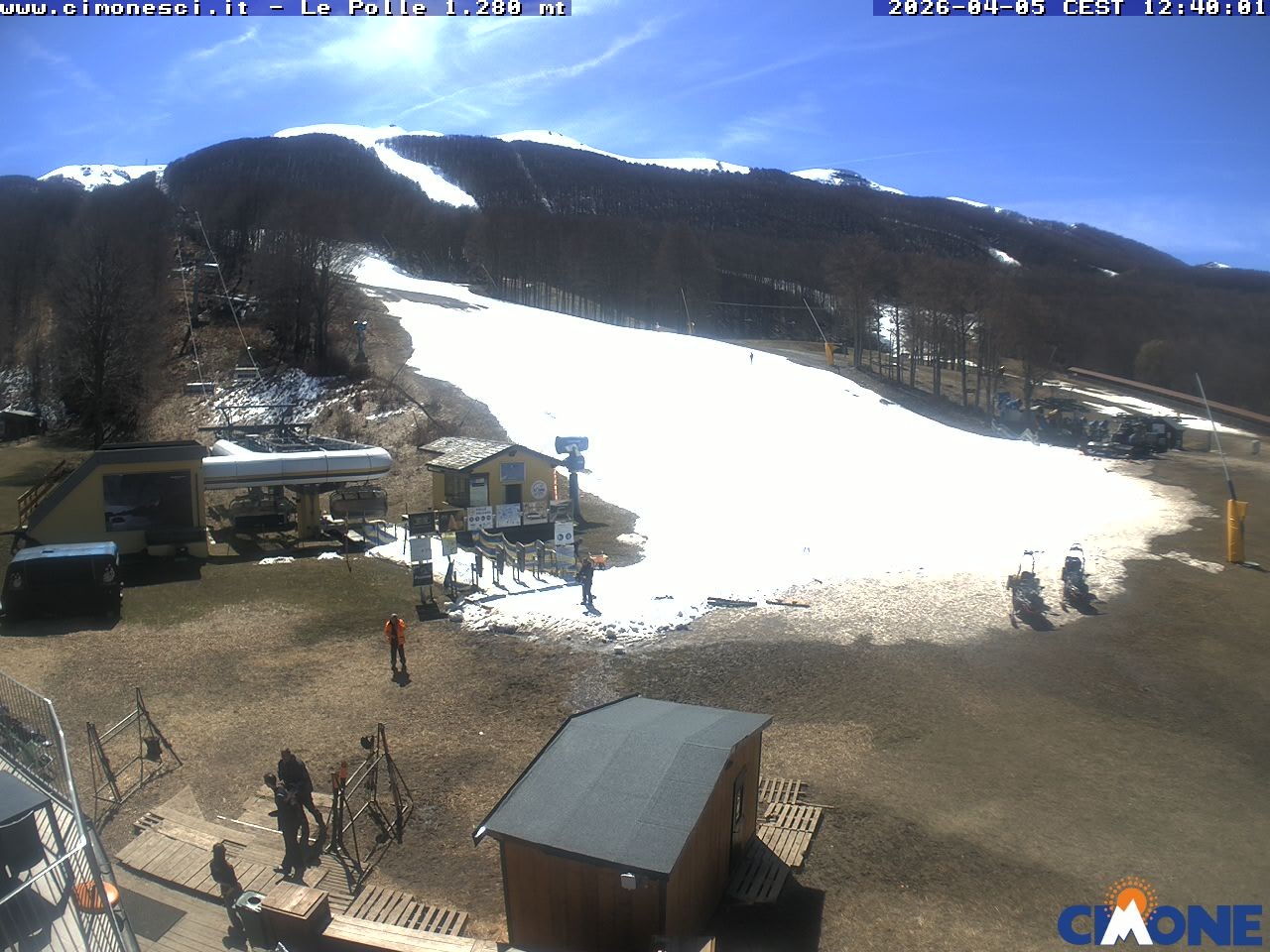 Archiv Foto Webcam Monte Cimone - Le Polle
