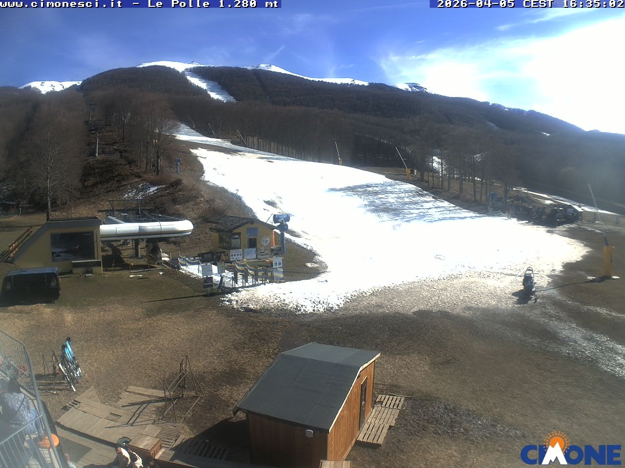 Archiv Foto Webcam Monte Cimone - Le Polle