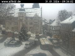 Archiv Foto Webcam Blick auf das Rathaus von Alfeld