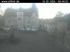 Archiv Foto Webcam Blick auf das Rathaus von Alfeld