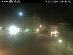 Archiv Foto Webcam Blick auf das Rathaus von Alfeld