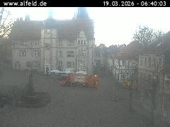 Archiv Foto Webcam Blick auf das Rathaus von Alfeld