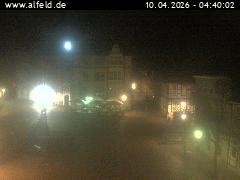 Archiv Foto Webcam Blick auf das Rathaus von Alfeld