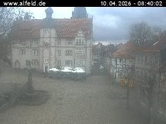 Archiv Foto Webcam Blick auf das Rathaus von Alfeld