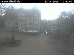 Archiv Foto Webcam Blick auf das Rathaus von Alfeld