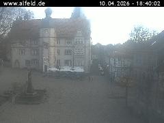 Archiv Foto Webcam Blick auf das Rathaus von Alfeld
