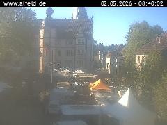 Archiv Foto Webcam Blick auf das Rathaus von Alfeld