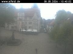 Archiv Foto Webcam Blick auf das Rathaus von Alfeld