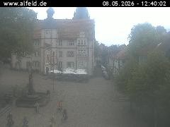 Archiv Foto Webcam Blick auf das Rathaus von Alfeld