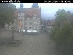 Archiv Foto Webcam Blick auf das Rathaus von Alfeld
