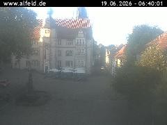 Archiv Foto Webcam Blick auf das Rathaus von Alfeld