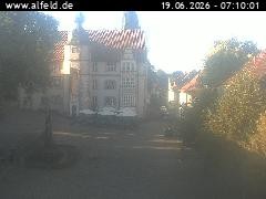 Archiv Foto Webcam Blick auf das Rathaus von Alfeld