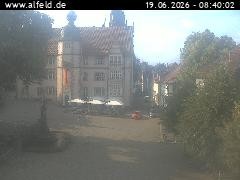 Archiv Foto Webcam Blick auf das Rathaus von Alfeld