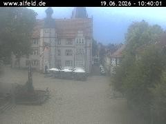 Archiv Foto Webcam Blick auf das Rathaus von Alfeld