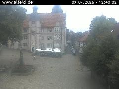 Archiv Foto Webcam Blick auf das Rathaus von Alfeld