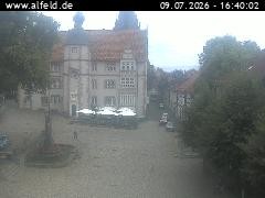 Archiv Foto Webcam Blick auf das Rathaus von Alfeld