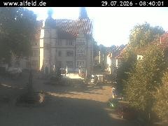Archiv Foto Webcam Blick auf das Rathaus von Alfeld