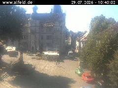 Archiv Foto Webcam Blick auf das Rathaus von Alfeld