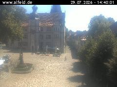 Archiv Foto Webcam Blick auf das Rathaus von Alfeld