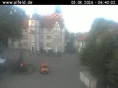 Archiv Foto Webcam Blick auf das Rathaus von Alfeld