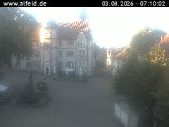 Archiv Foto Webcam Blick auf das Rathaus von Alfeld