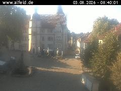 Archiv Foto Webcam Blick auf das Rathaus von Alfeld