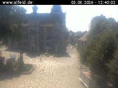 Archiv Foto Webcam Blick auf das Rathaus von Alfeld