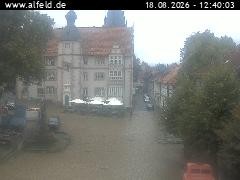 Archiv Foto Webcam Blick auf das Rathaus von Alfeld