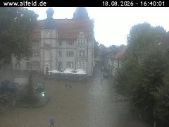Archiv Foto Webcam Blick auf das Rathaus von Alfeld