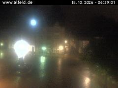 Archiv Foto Webcam Blick auf das Rathaus von Alfeld