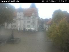 Archiv Foto Webcam Blick auf das Rathaus von Alfeld