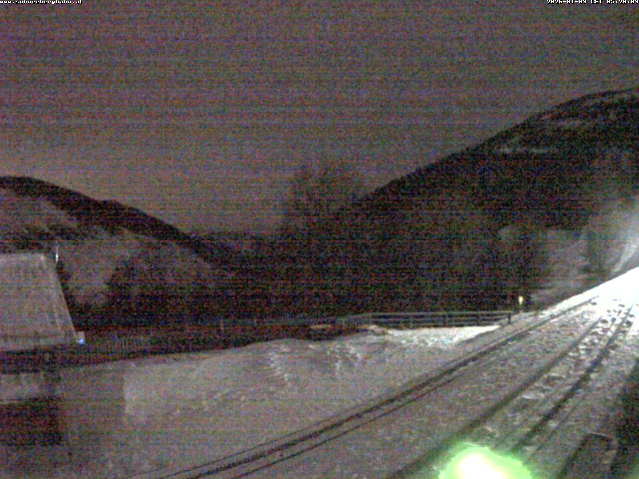 Archiv Foto Webcam Schneeberg: Blick Gasthaus Baumgartner