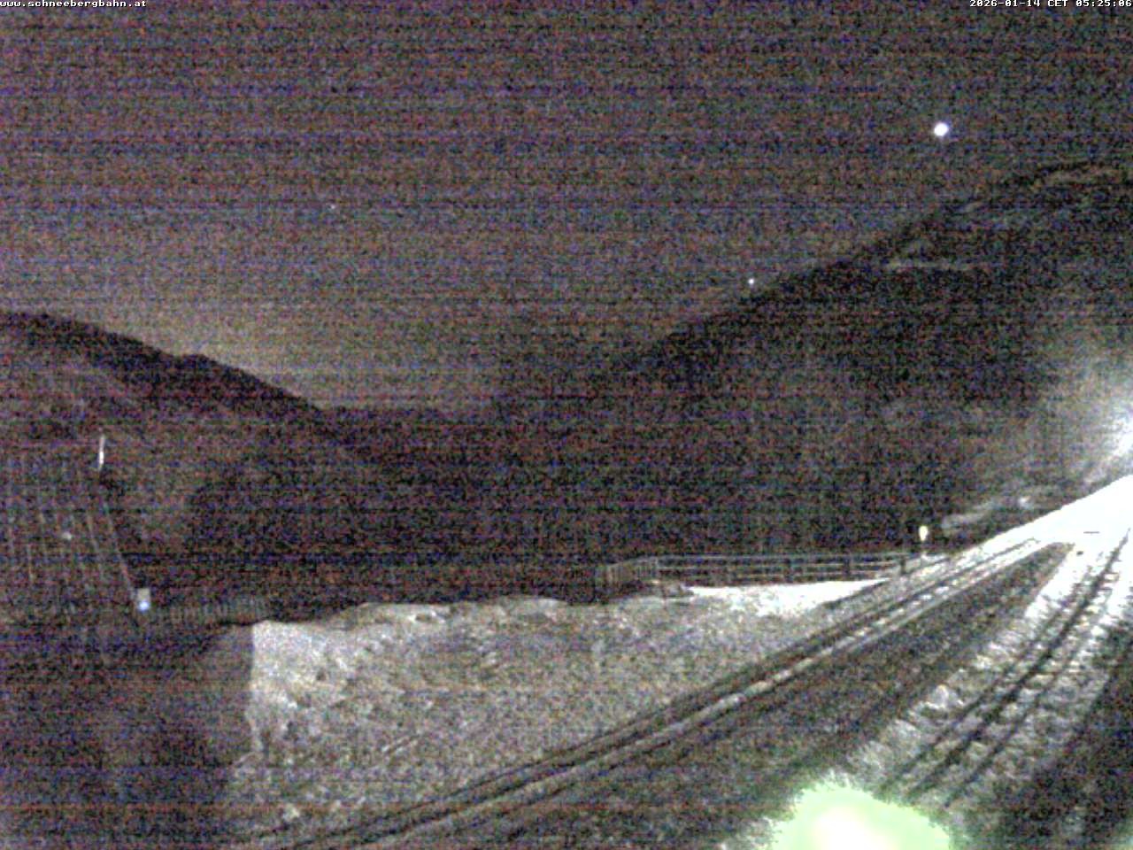 Archiv Foto Webcam Schneeberg: Blick Gasthaus Baumgartner