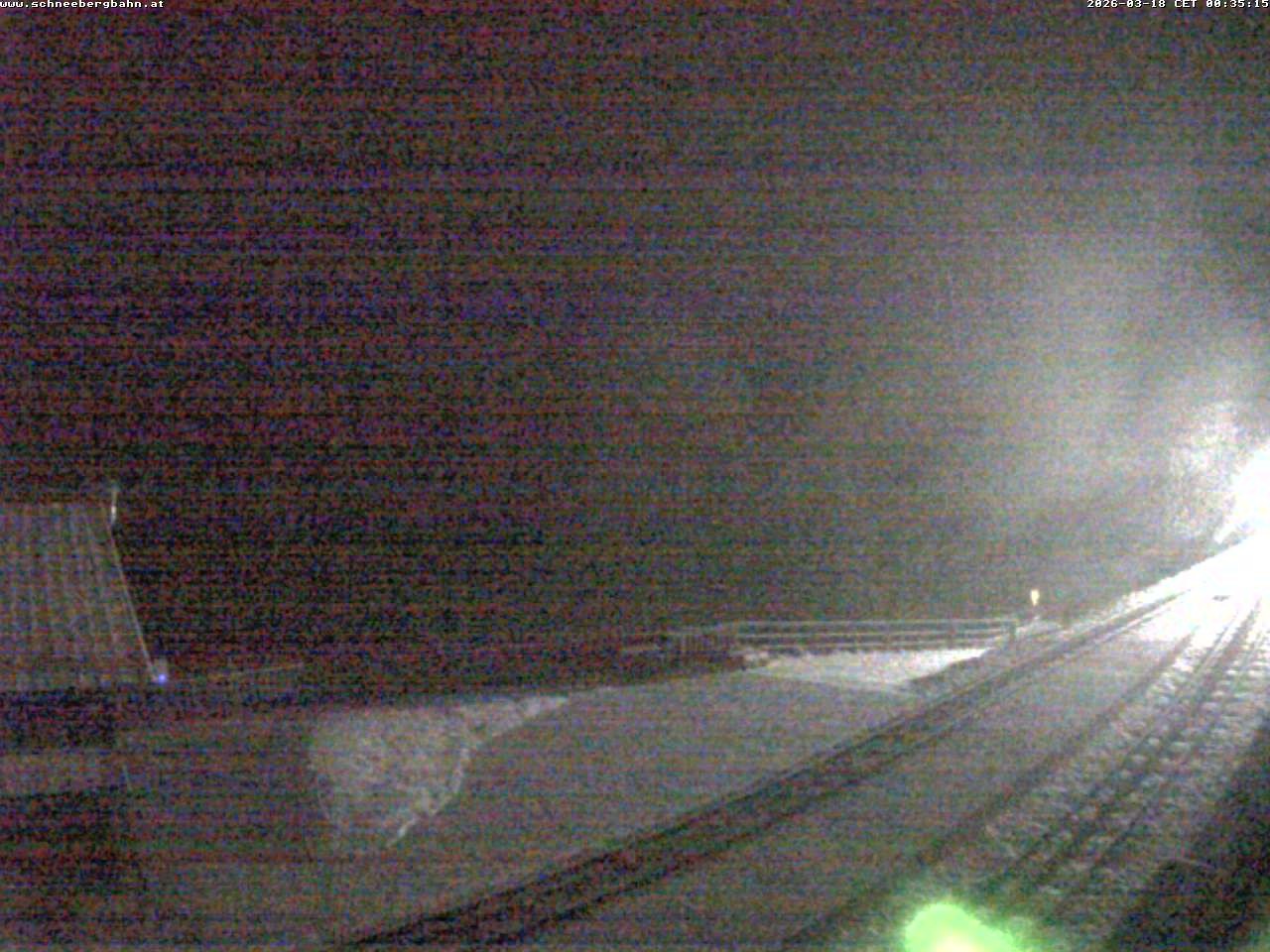 Archiv Foto Webcam Schneeberg: Blick Gasthaus Baumgartner