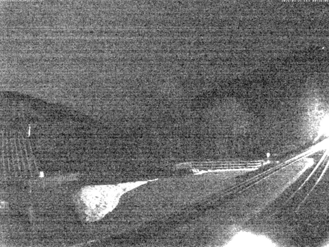 Archiv Foto Webcam Schneeberg: Blick Gasthaus Baumgartner