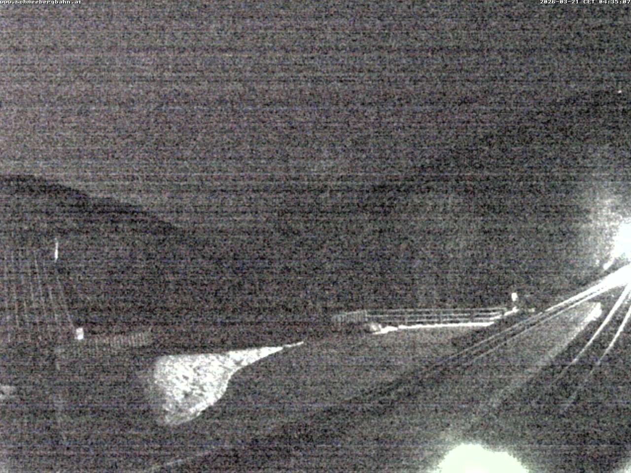 Archiv Foto Webcam Schneeberg: Blick Gasthaus Baumgartner