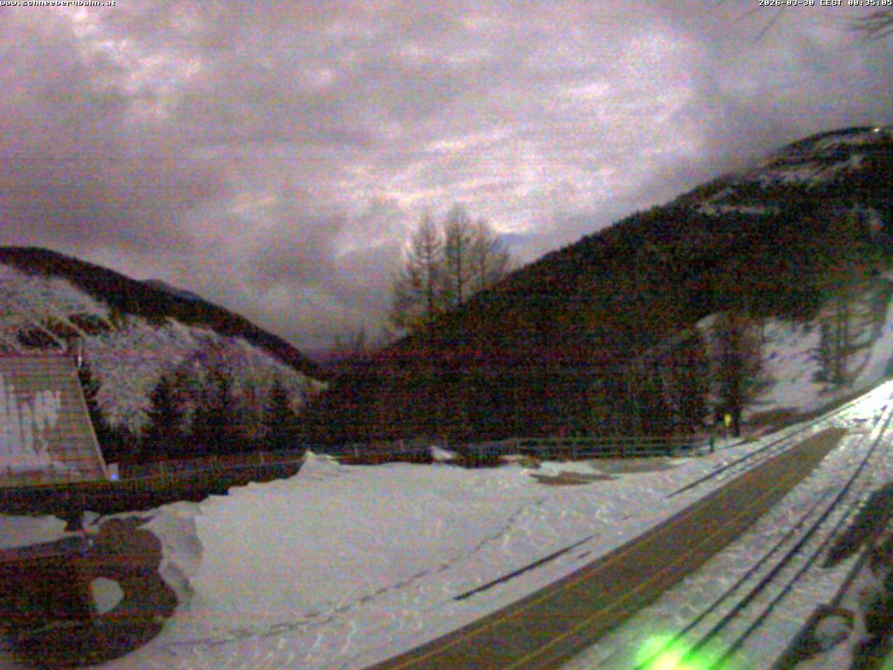 Archiv Foto Webcam Schneeberg: Blick Gasthaus Baumgartner