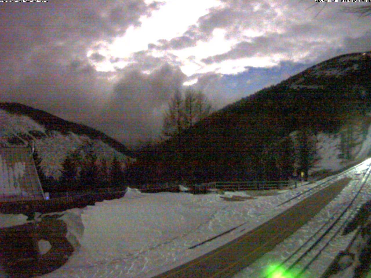 Archiv Foto Webcam Schneeberg: Blick Gasthaus Baumgartner