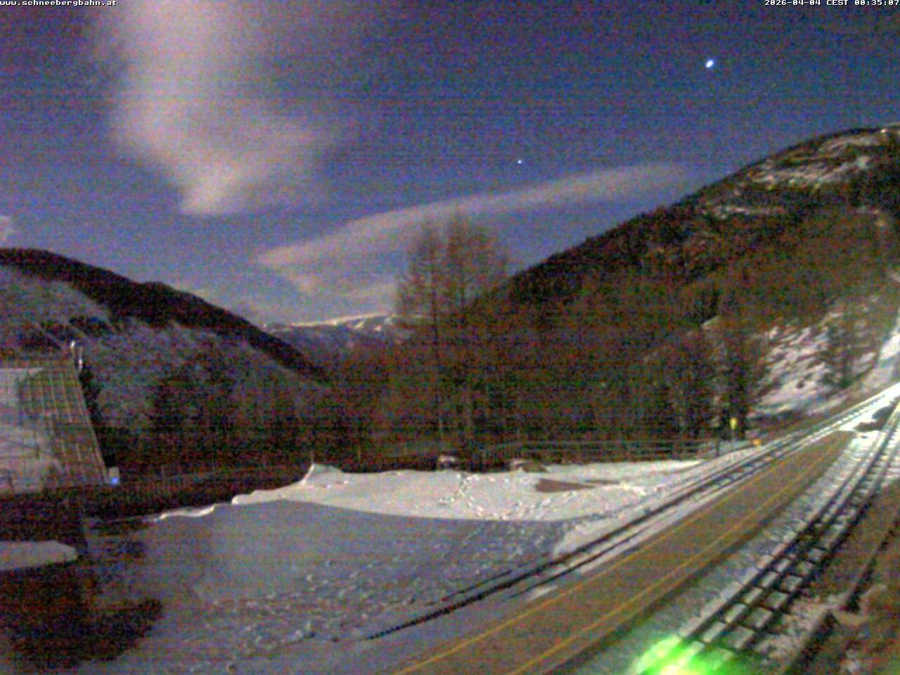 Archiv Foto Webcam Schneeberg: Blick Gasthaus Baumgartner