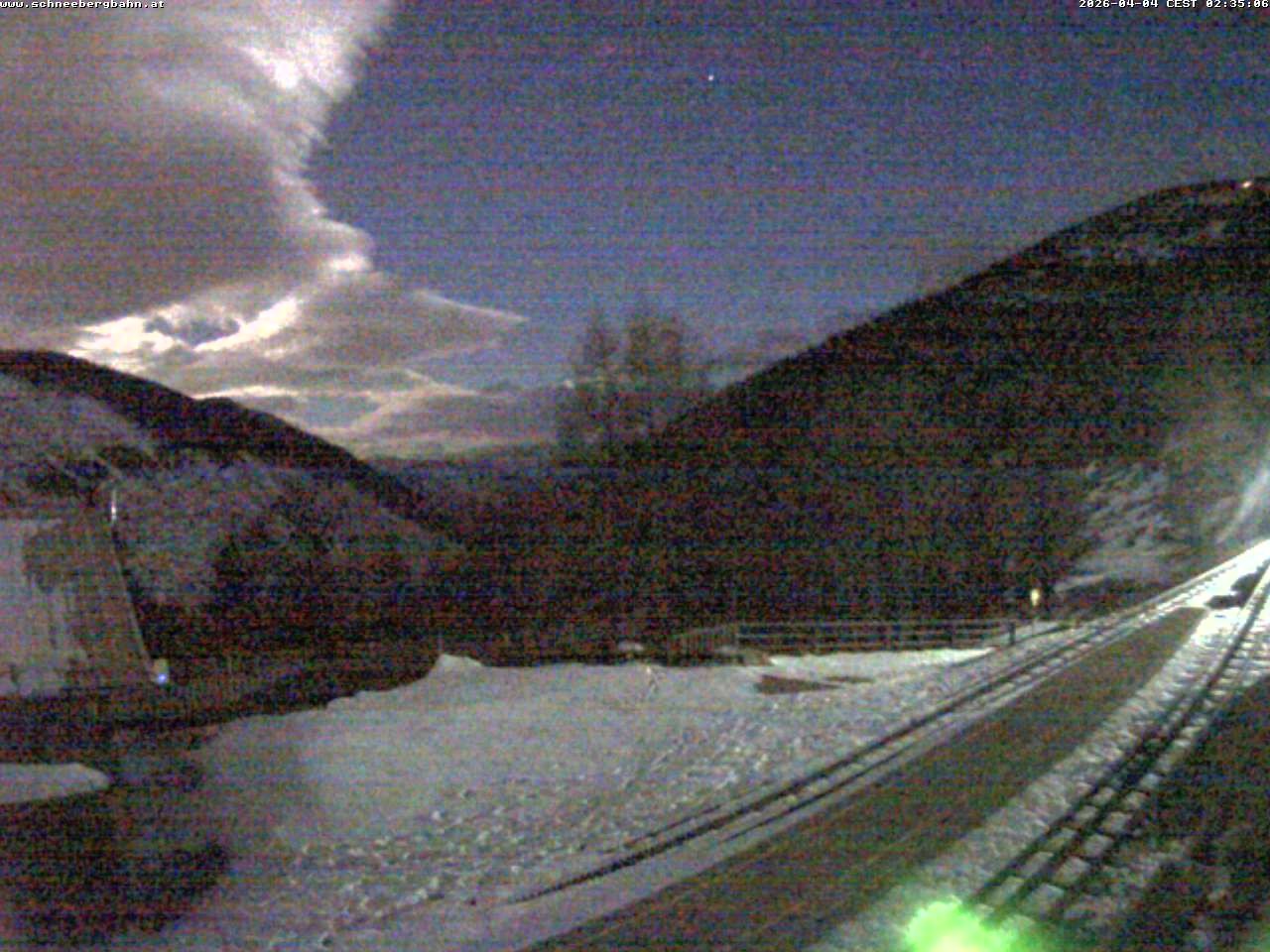 Archiv Foto Webcam Schneeberg: Blick Gasthaus Baumgartner