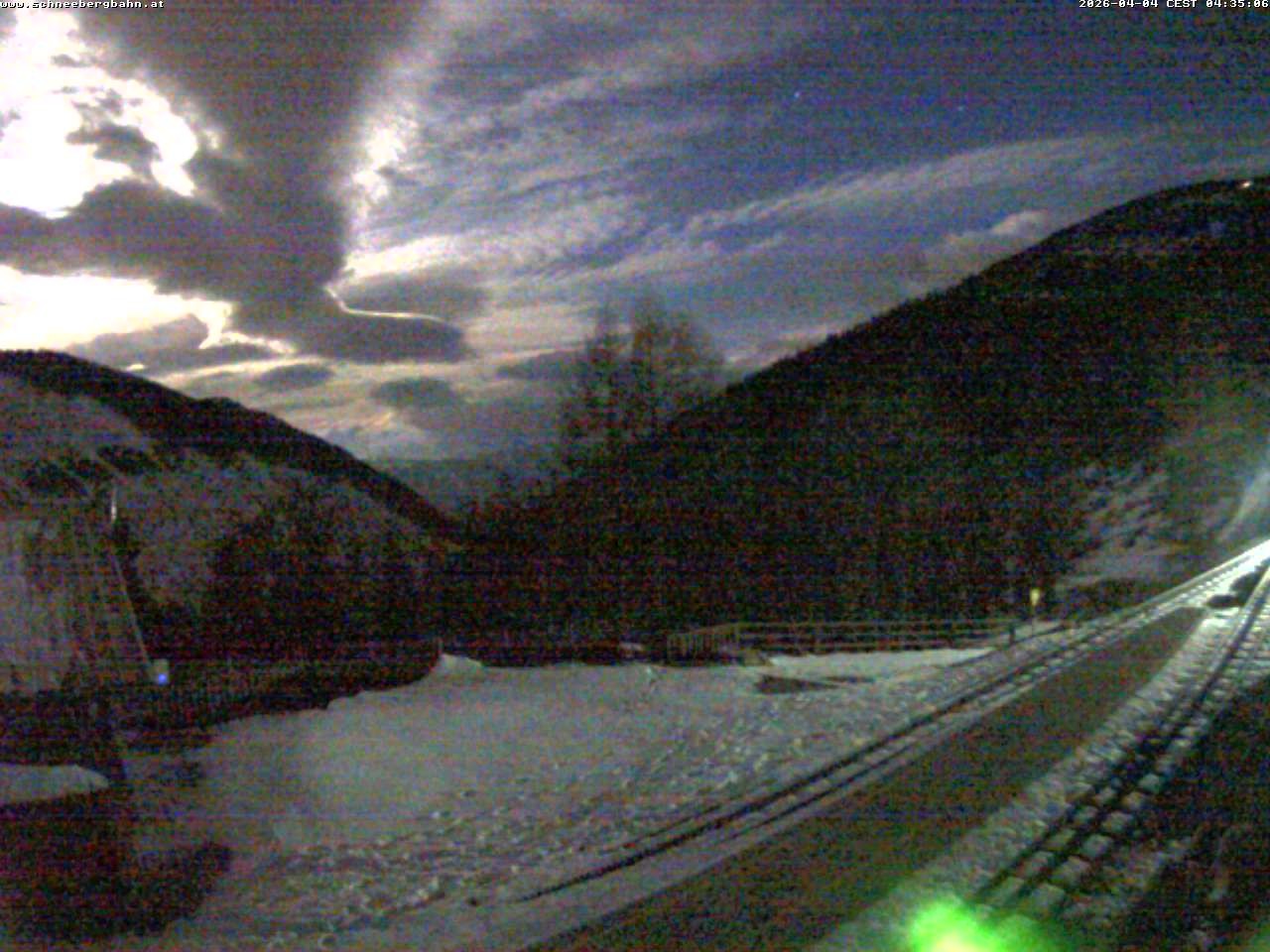 Archiv Foto Webcam Schneeberg: Blick Gasthaus Baumgartner