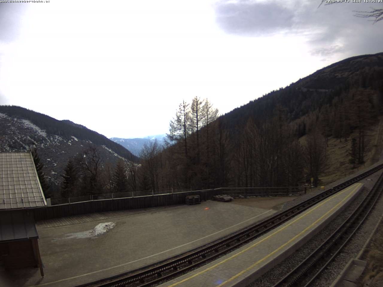 Archiv Foto Webcam Schneeberg: Blick Gasthaus Baumgartner