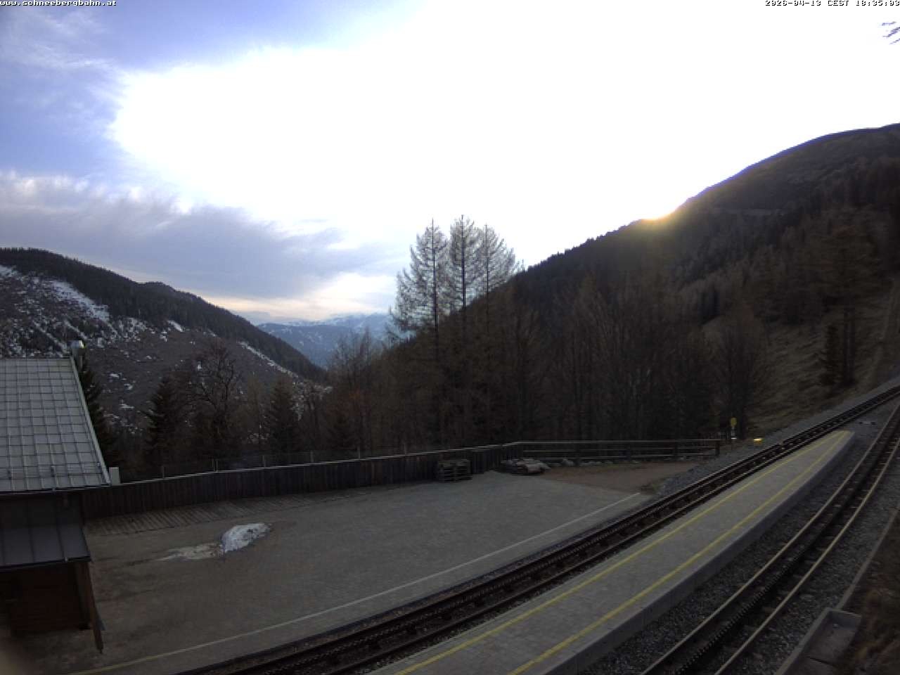 Archiv Foto Webcam Schneeberg: Blick Gasthaus Baumgartner
