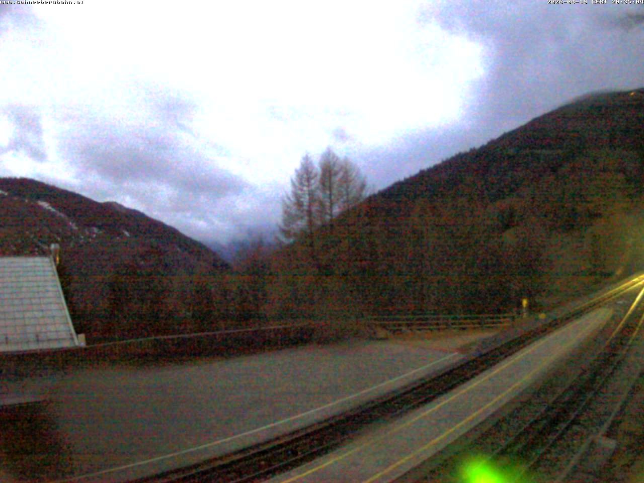 Archiv Foto Webcam Schneeberg: Blick Gasthaus Baumgartner