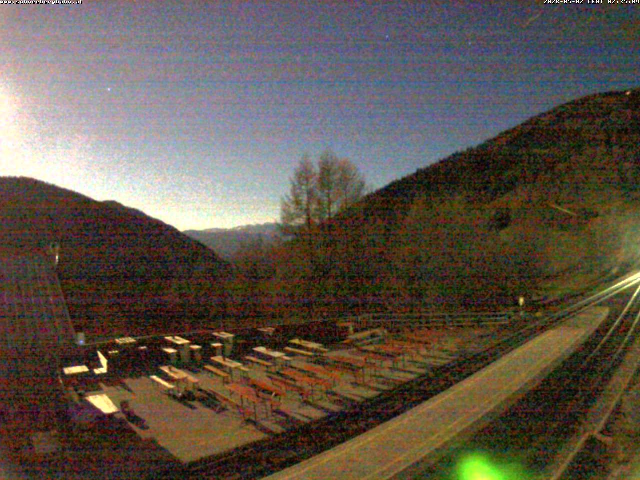 Archiv Foto Webcam Schneeberg: Blick Gasthaus Baumgartner