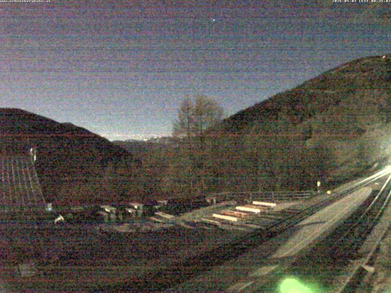Archiv Foto Webcam Schneeberg: Blick Gasthaus Baumgartner