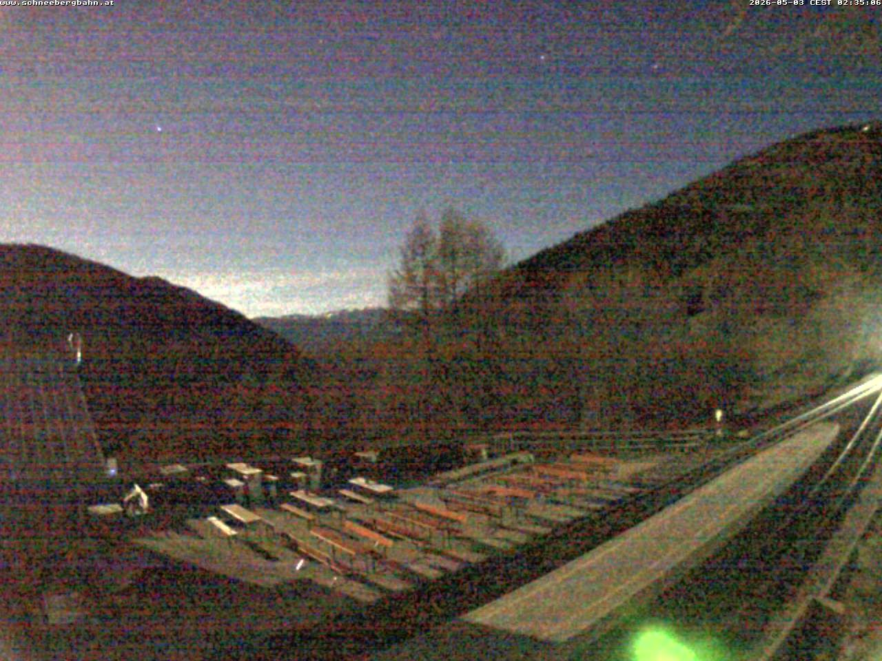 Archiv Foto Webcam Schneeberg: Blick Gasthaus Baumgartner
