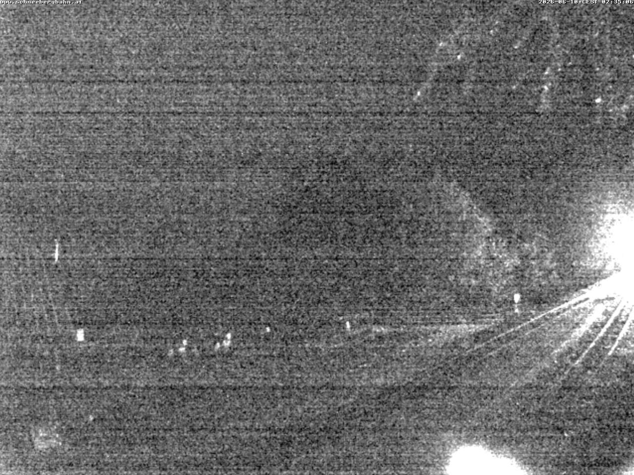 Archiv Foto Webcam Schneeberg: Blick Gasthaus Baumgartner