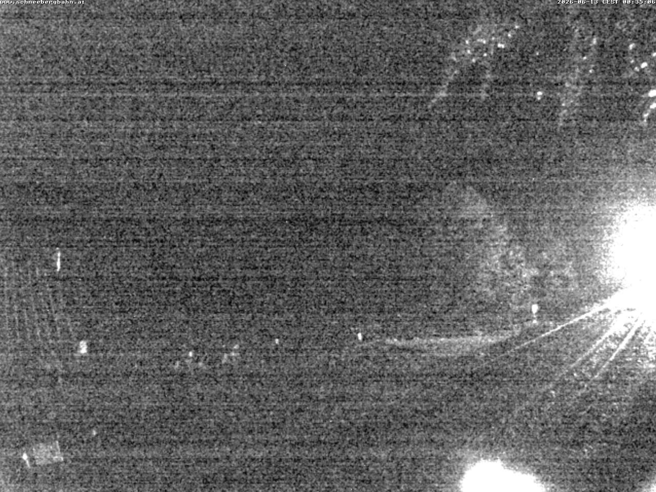 Archiv Foto Webcam Schneeberg: Blick Gasthaus Baumgartner